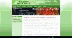 Desktop Screenshot of industrialbiotech.biz